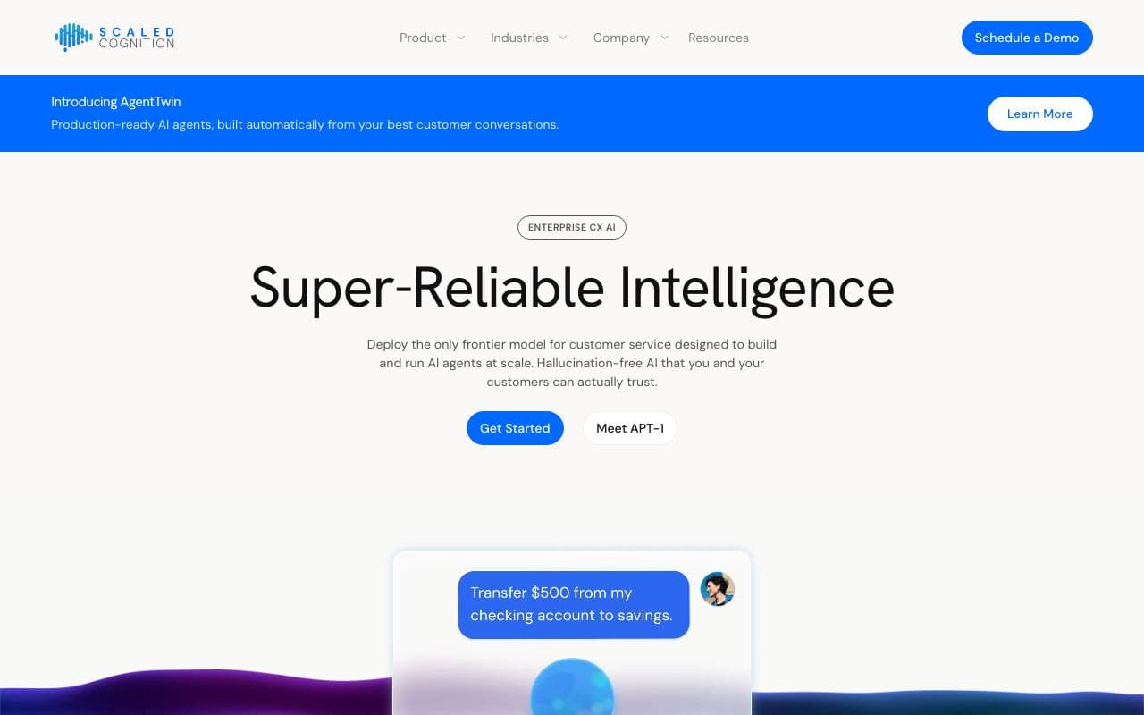 Scaled Cognition interface preview
