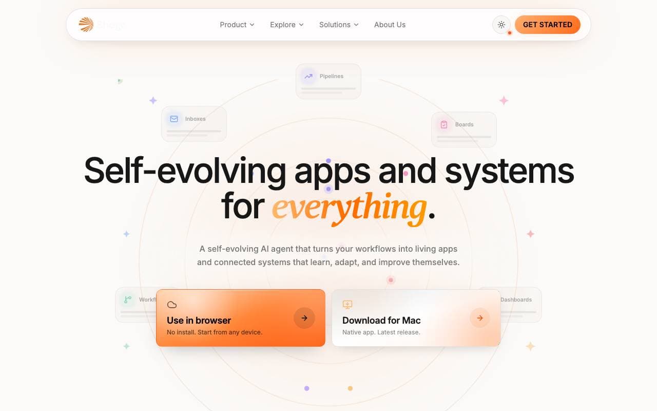 Shogo AI interface preview