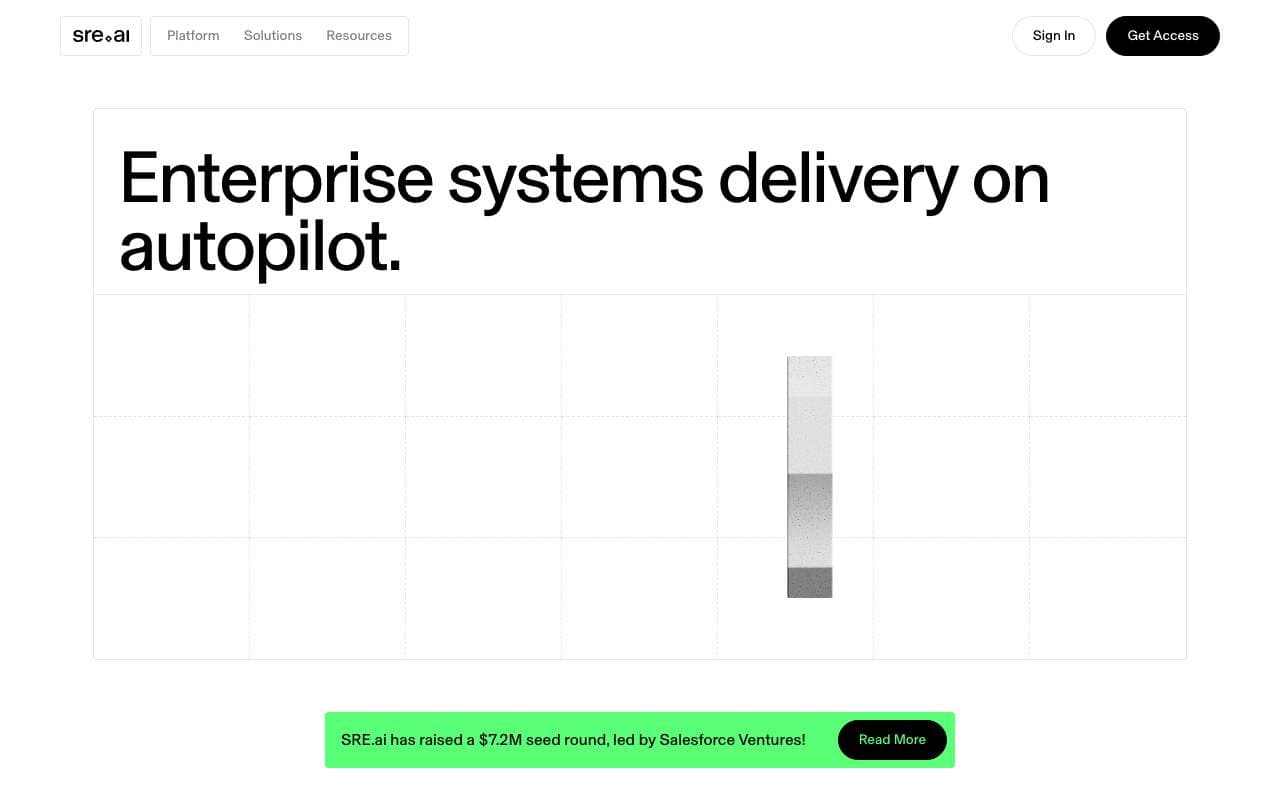 SRE.ai interface preview