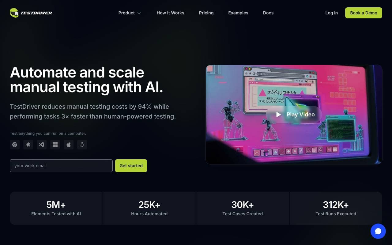 TestDriver.ai interface preview
