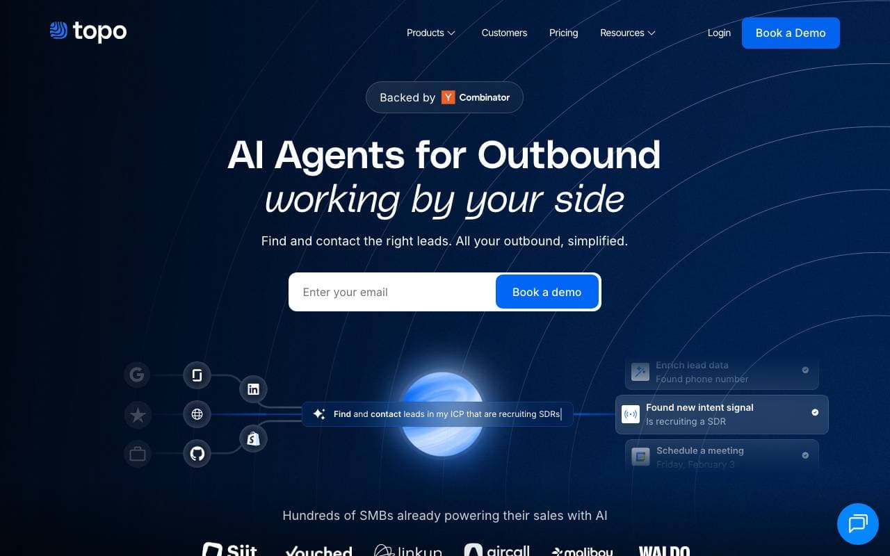 Topo.io interface preview