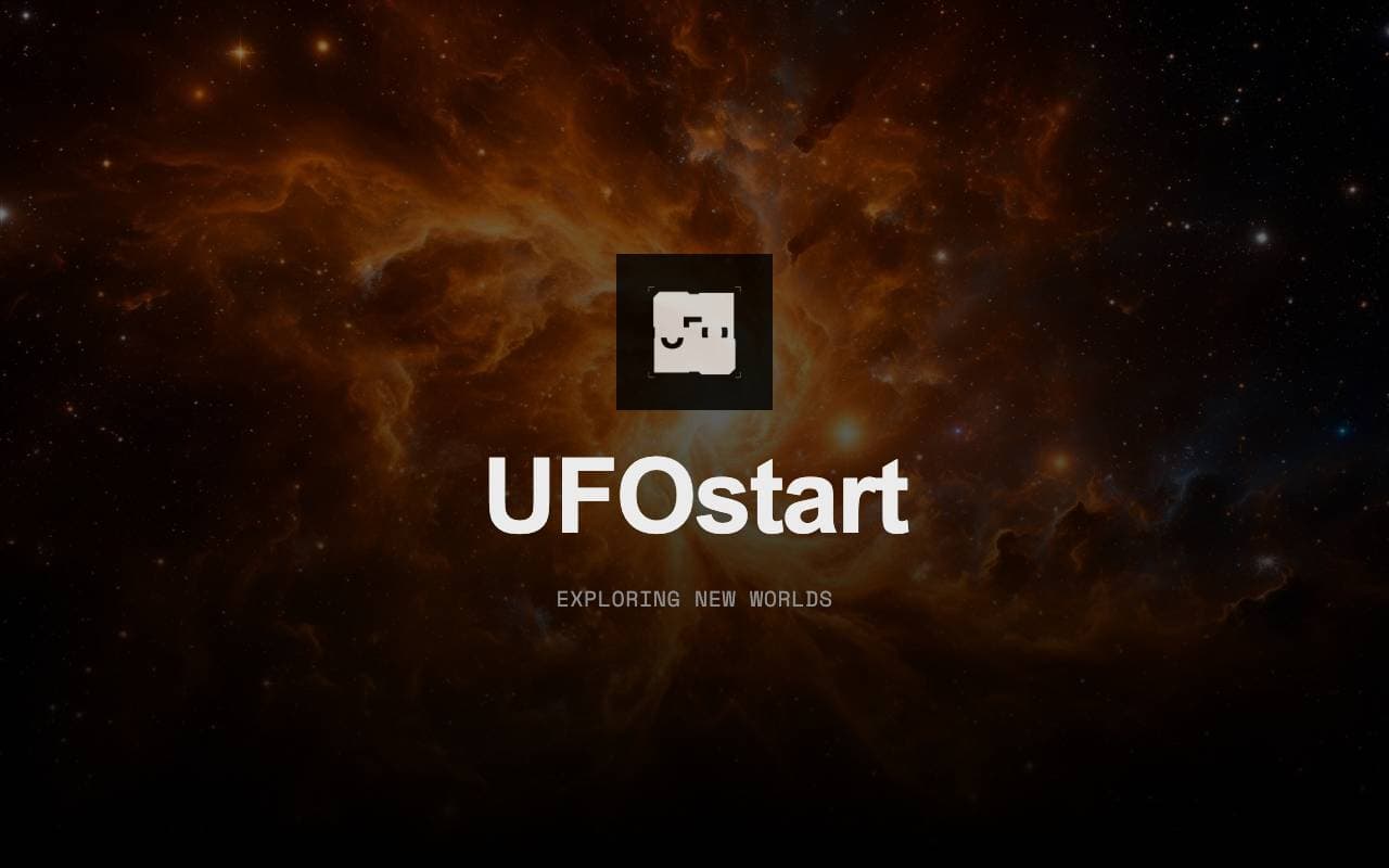 UFOstart interface preview