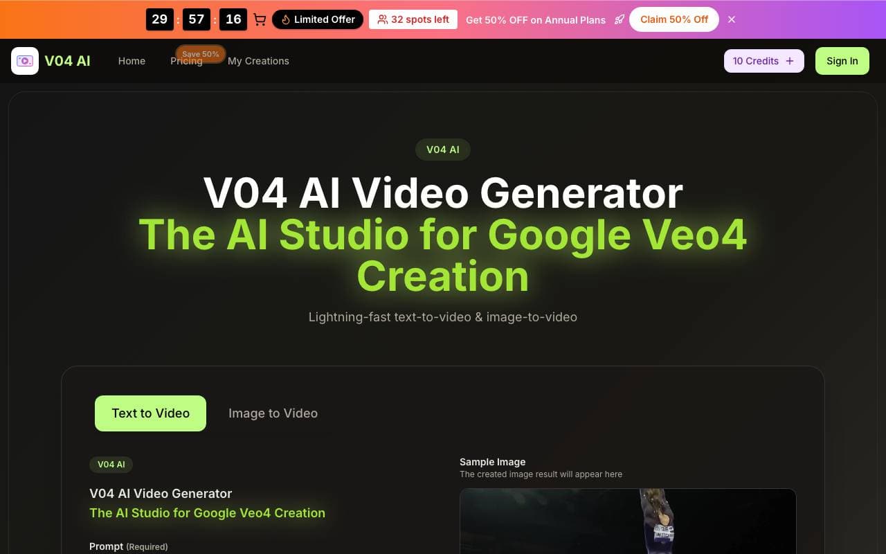 v04 ai video interface preview