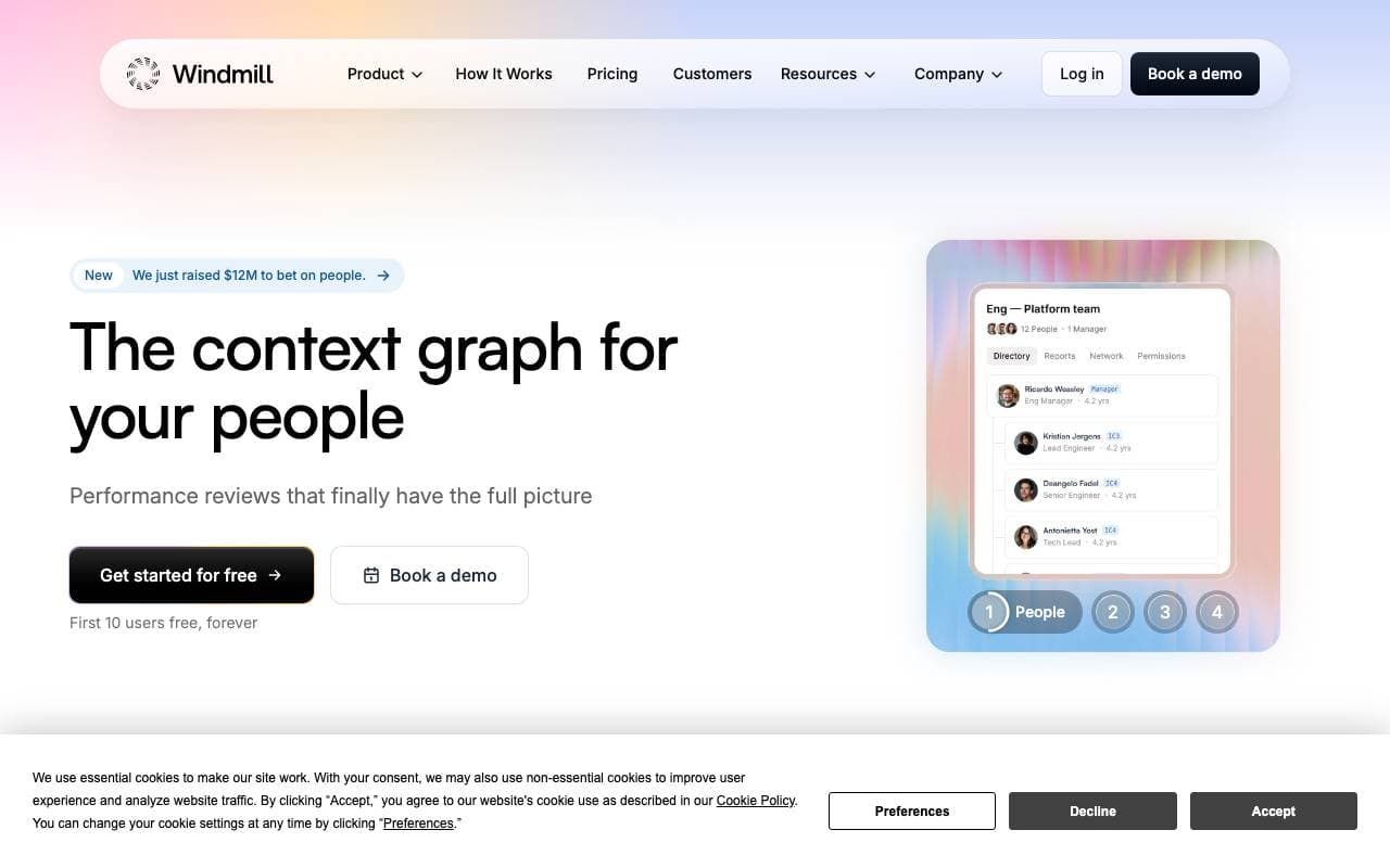 Windy interface preview