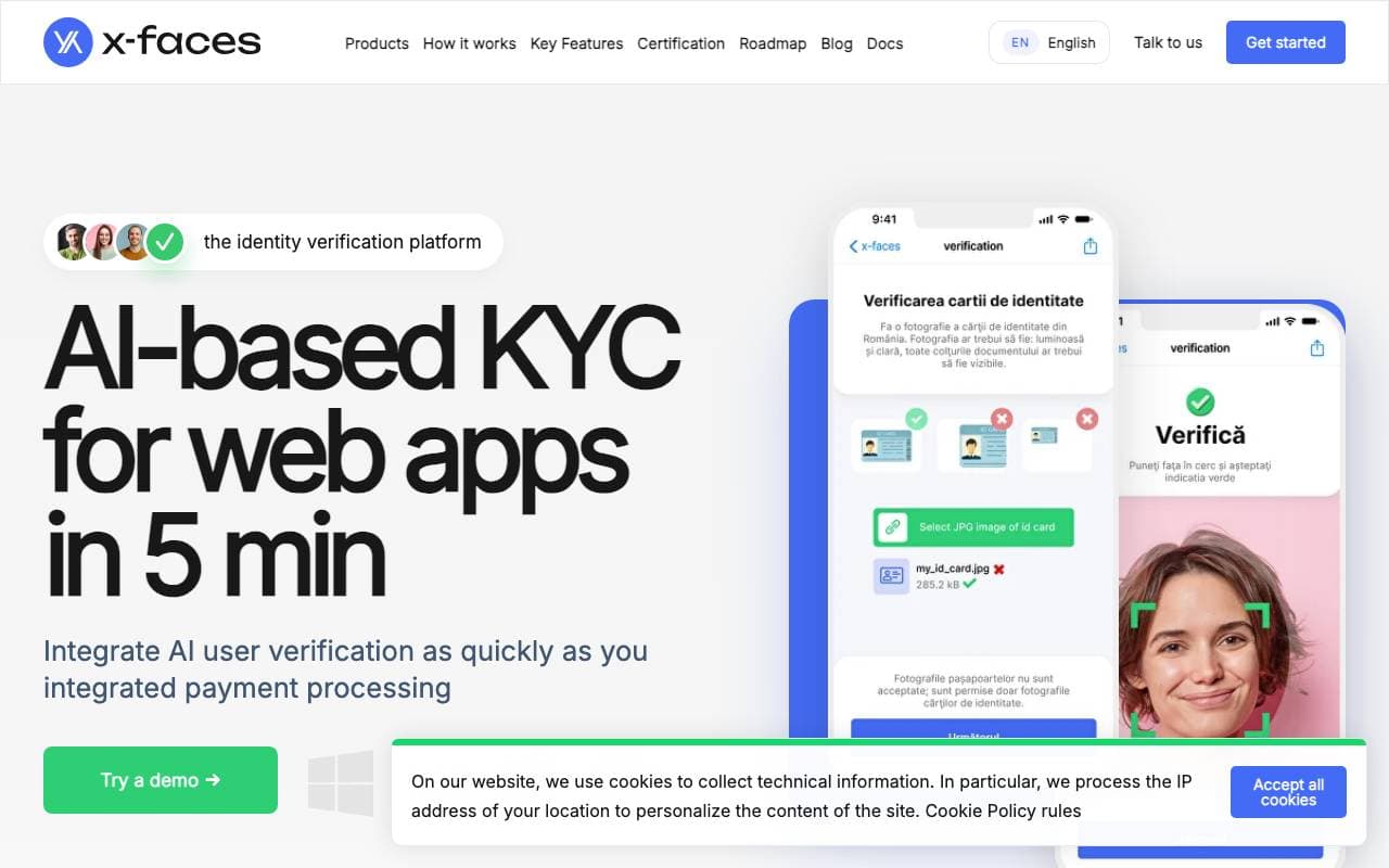 x-faces interface preview