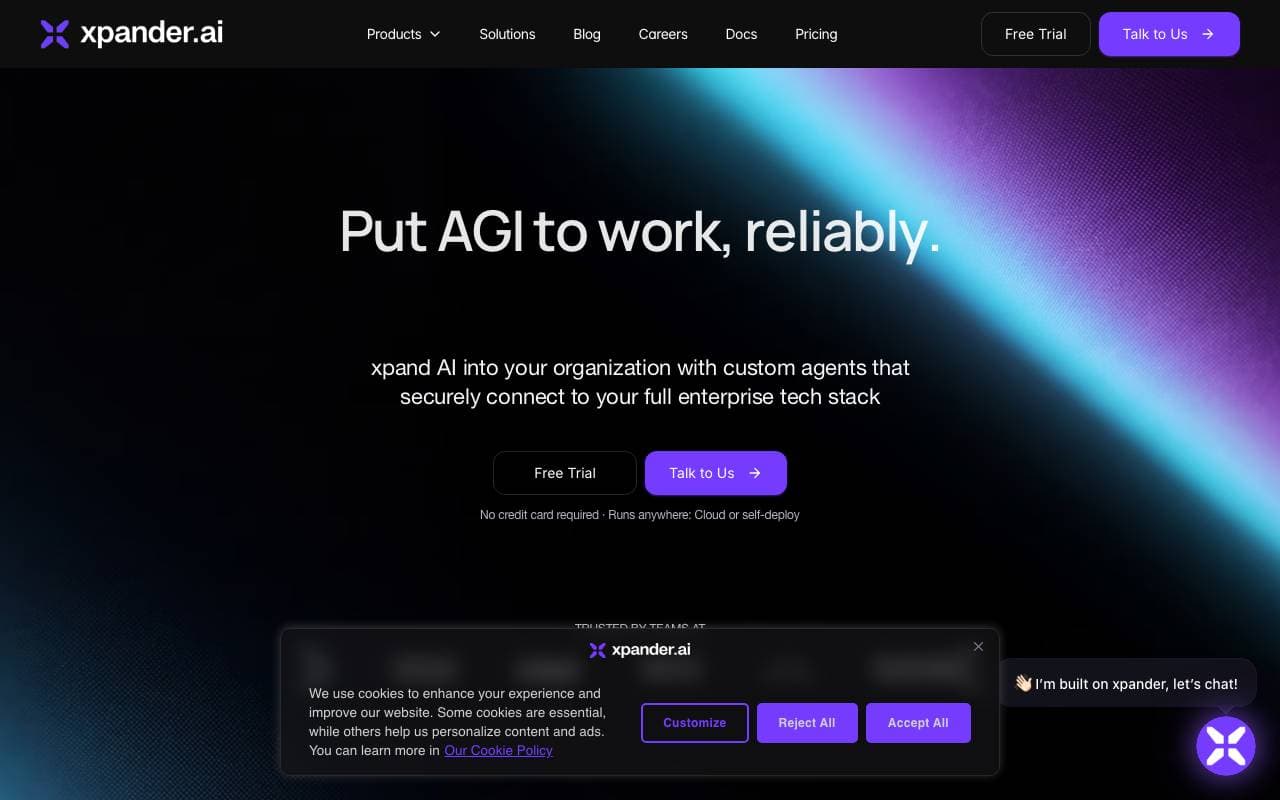 xpander.ai interface preview