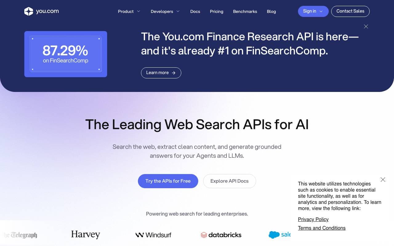 You.com interface preview